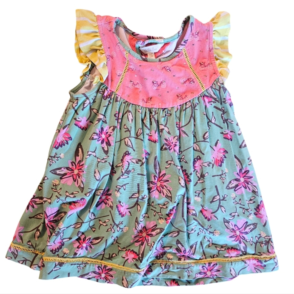 Matilda Jane Multi-patterned Shirt, Kids Size 10